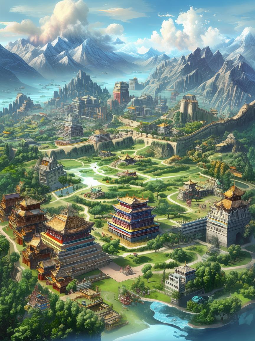 山河传奇手游风光地图-山河传奇手游风光地图之谜